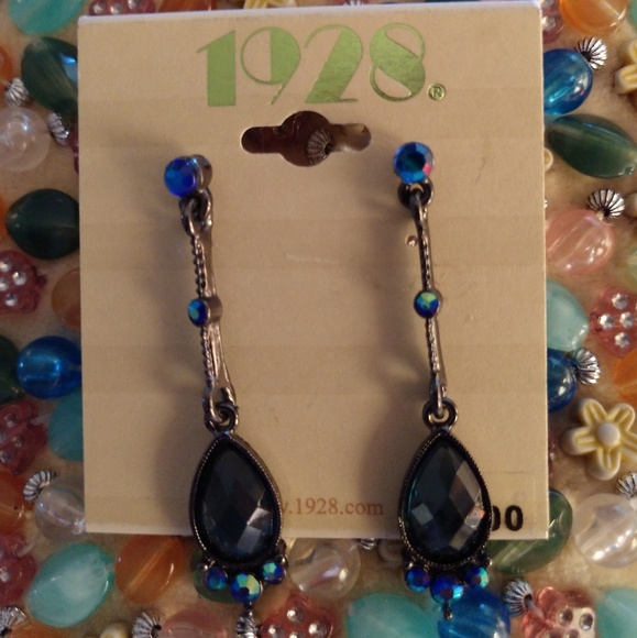 VTG! ART DECO🌹💃 Earrings NWT! - Picture 3 of 4